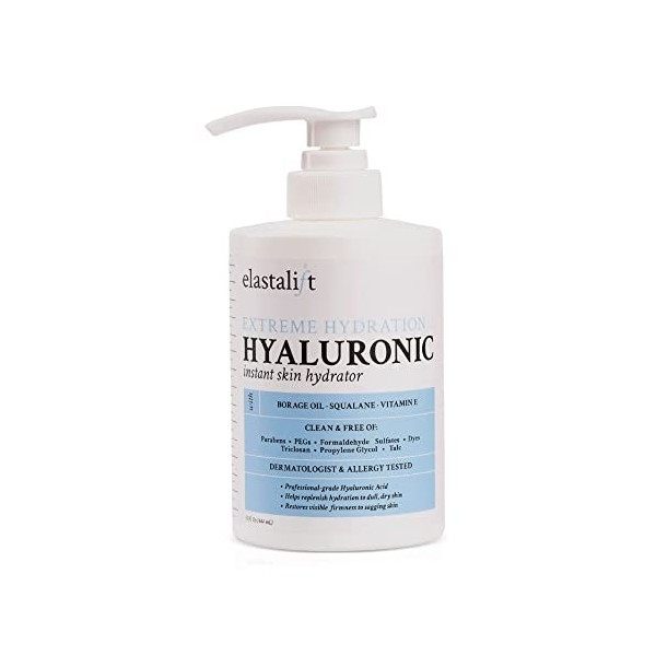 Hyaluronic Acid Cream. Anti-Aging cream with Hyaluronic Acid, Coconut Oil, Squalane for Wrinkles, Sagging Skin, Dry Skin 3.