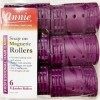 Annie 1219 Lot de 6 rouleaux magnétiques à clipser Violet X-Jumbo 4,5 cm violet 2 Pack