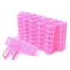 Kamays 30PCS 5 Taille Nylon Hair Roller Curler Hair Design Sticky Brace Style pour bricolage ou salon de coiffure