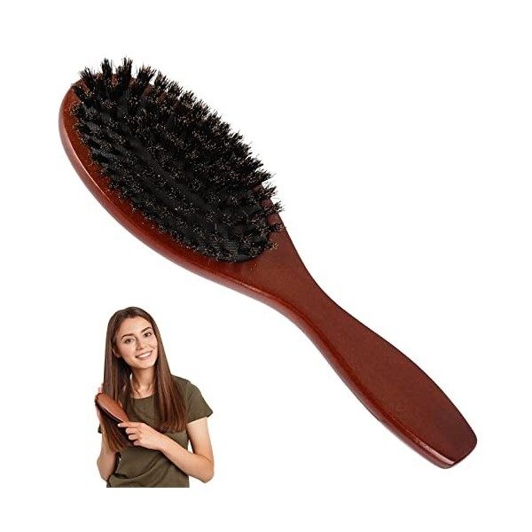 Brosse Cheveux Cuir chevelu De Massage Peigne À Poils Soie