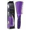 Brosse à cheveux-Brosse à lisser en nylon Antistatique du cuir chevelu Convient aux brosses démêlantes douces Violet 