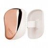 Tangle Teezer Brosse Démêlante Compact Styler Rose Gold Cream, 1 unité