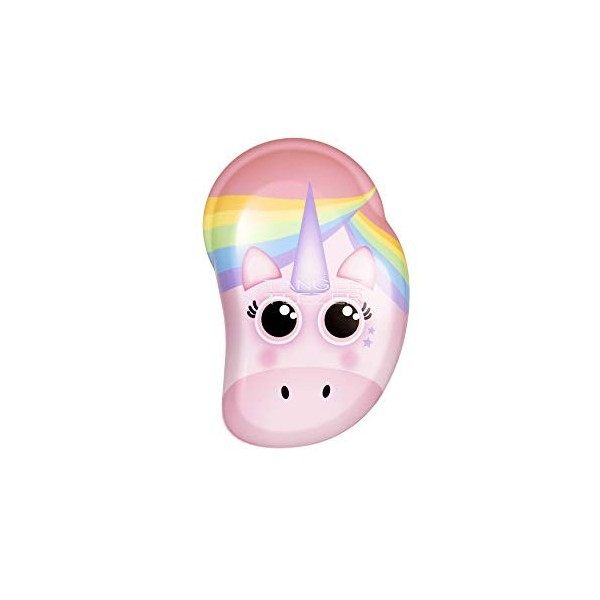 Tangle Teezer Original Mini Brosse à Cheveux Licorne-en-Ciel pour enfants, 1 unité