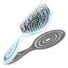 CHIARA AMBRA Brosse Démêlante Bio-Friendly - Brosse à Cheveux Demelante sans Tirer Cheveux Bouclés Épais ou Extensions - Bros