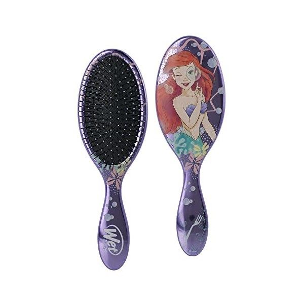 Wet Brush Brosse Démêlante Princesse Wholehearted Original Ariel Violet pour Unisexe 1 Unité