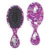 Wet Brush Mini Brosse Démêlante Happy Hair Smiley Pineapple pour Unisexe 1 Unité