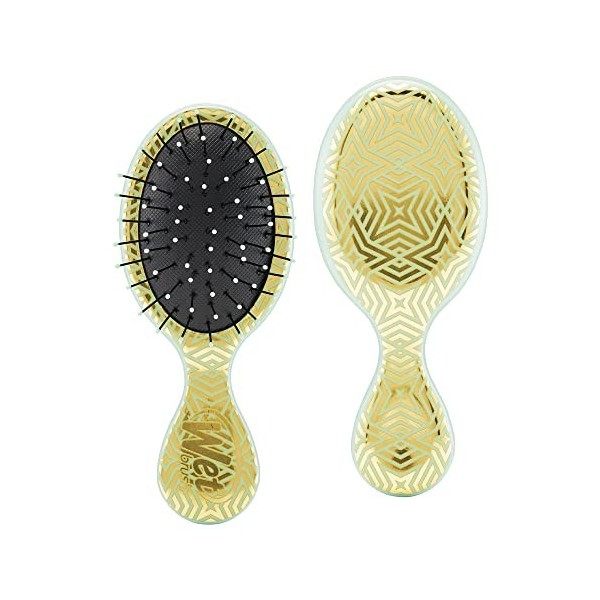 Wet Brush Mini Brosse Démêlante Happy Hair Smiley Pineapple pour Unisexe 1 Unité