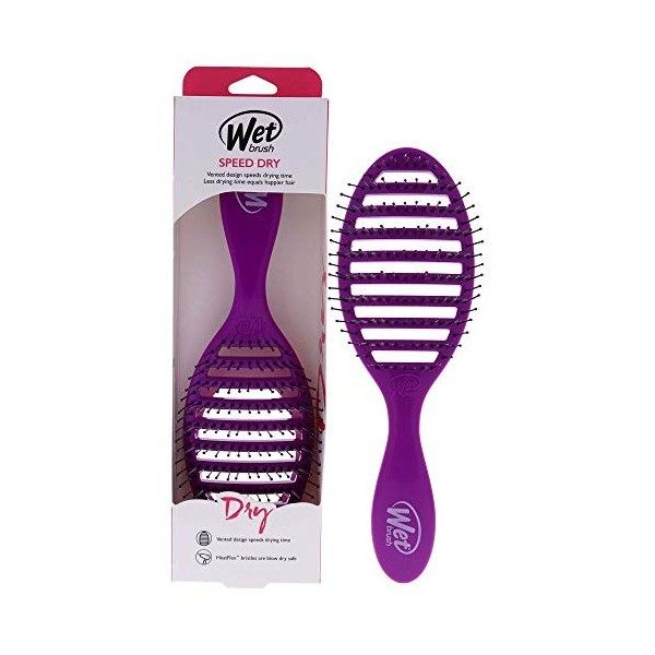 Wet Brush Speed ​​Dry Brush Violet Brosse à Cheveux pour Unisexe 1 Unité