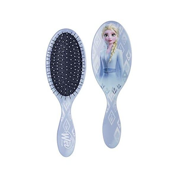 Wet Brush Original Brosse à Cheveux Démêlante Unisexe Intelliflex Bristles Pain Free Brushing Disney Frozen Guiding Spirit El