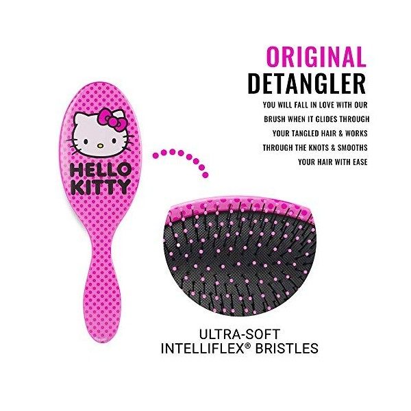 BROSSE DÉTANGLER HELLO KITTY ROSE