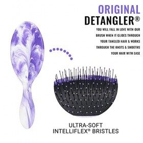WetBrush, Gemstone Original Detangler, Unisex, UltraSoft Bristles, Ergonomic Handle, Suitable for all Hair Types, Amethyst