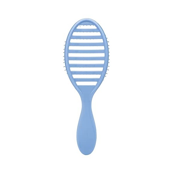 Wet Brush Speed Dry Hair Brush - Free Spirit, Sky - Vented Design and Ultra Soft HeatFlex Bristles Are Blow Dry Safe With Erg