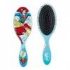 WetBrush Original Detangler, Ultra Soft Intelliflex Bristles, Justice League Superman and Flash, DC Comics Range,For All Hair