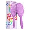 Brosse à cheveux démêlante Framar - Brosse à cheveux No More Tangles - Brosse démêlante élégante, Brosses à cheveux pour femm