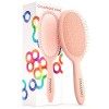 Brosse à cheveux démêlante Framar - Brosse à cheveux No More Tangles - Brosse démêlante élégante, Brosses à cheveux pour femm