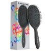 Brosse à cheveux démêlante Framar - Brosse à cheveux No More Tangles - Brosse démêlante élégante, Brosses à cheveux pour femm