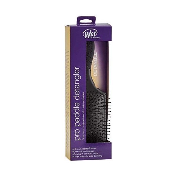 WET BRUSH Paddle Pro Brosse Noir