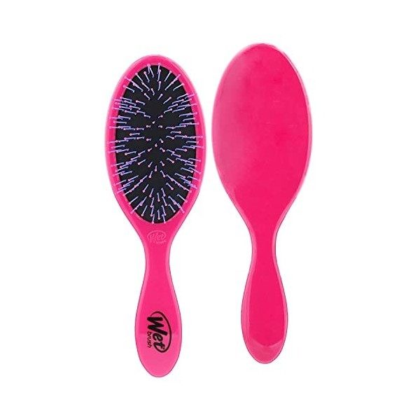 WetBrush Thick Hair Detangler with Unique Cluster Patterns of Soft Intelliflex Bristles to Gently Separate the Thickest of Ha