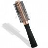 Elodyunhc brosses à cheveux ronde, peigne ovale de massage antistatique, brosse démêlante, brosse à poils pour cheveux longs,