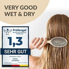 Innovante Brosse Démêlante Cheveux enfant et à tous les types de cheveux, poils souples, 1 Unité biologique et fabriquée à pa