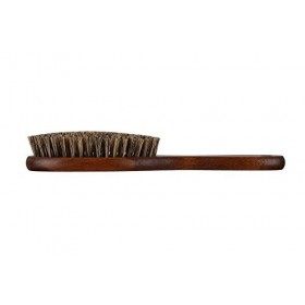 LUQX Brosse à cheveux spéciale avec poils de sanglier super doux – Brosse à démêler les cheveux ultra fins et les cheveux fin