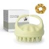 Sndyi Brosse Massage Cuir Chevelu, Brosse Massage Cuir Chevelu en Silicone pour Exfoliation et Massage de la tête | Réduit le