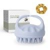 Sndyi Brosse Massage Cuir Chevelu, Brosse Massage Cuir Chevelu en Silicone pour Exfoliation et Massage de la tête | Réduit le