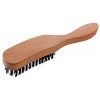 REMOS Brosse à cheveux en noyer 100% poils de sanglier larges