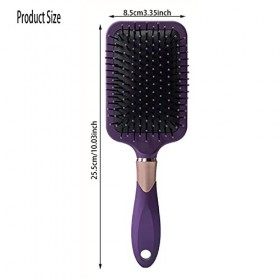 MEISO Brosse à cheveux Airbag, peigne de lissage, brosse à démêler, Brosse de Cheveux de Pagaie, pour les femmes, les hommes 