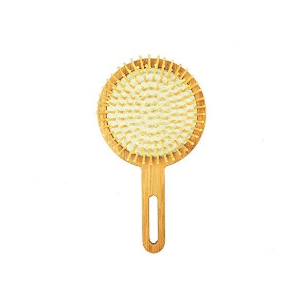 Brosse à cheveux en bambou | brosse en bois | brosse en bois naturel | apporte du volume à vos cheveux | pour peigner et démê