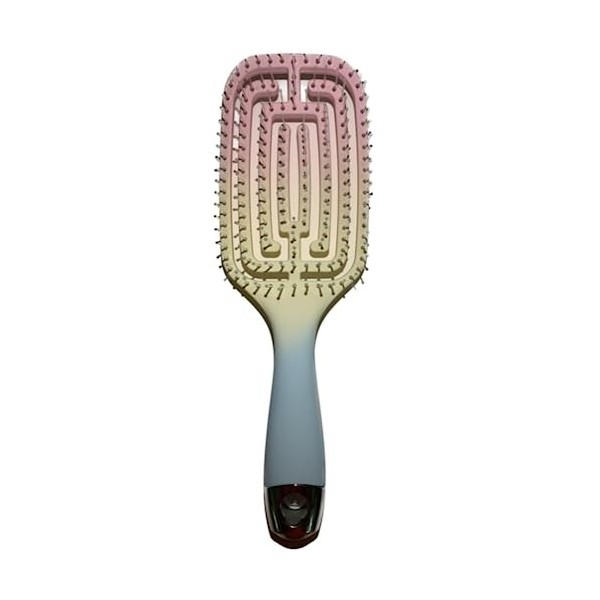 Brosse Cheveux Démêlante Magique - Femme -Homme-Enfant - Incurvée- Fini là corvée du démêlage des cheveux -Sans Douleurs et s