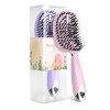 Sindax 2 Pièces Brosse à Cheveux Demelante Magique Tangle Antistatique Femme Teezer Brosses Ventilée Incurvée pour Ventiler e