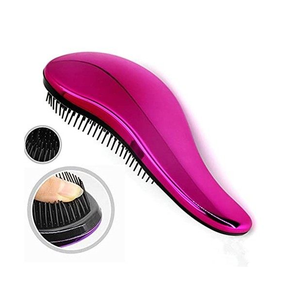 Brosse à Cheveux Anti-Nœuds – La Meilleure Brosse Démêlante pour Cheveux Mouillés, Secs, Bouclés, pour Femmes & Enfants