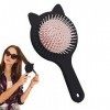 Maseaxi Brosses à Cheveux pour Femmes | Petite Brosse à Cheveux de Voyage - Brosse à Cheveux démêlante Portable en Forme dor