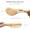 APPMOO Mini brosse démêlante peigne démêlant pour femmes, brosse à cheveux démêlante sèche humide sans douleur démêlant peign