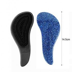 Brosse à Cheveux Démêlante,Brosse Démêlante Wet & Dry,Brosse Cheveux Démélant,Detangler Brush,Detangler Brosse à Cheveux,3 El