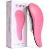 Crave Naturals Glide Thru Brosse Démêlante pour Enfants et Adultes. Brosse à Cheveux pour Cheveux Bouclés, Raides, Mouillés o