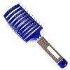 JINGFAN Brosse à Cheveux en Poils de Sanglier pour Epais et Démêlante Crépus Cheveux Bouclés, Brosse pour Séchage Plus Rapide