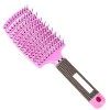 JINGFAN Brosse à Cheveux en Poils de Sanglier pour Epais et Démêlante Crépus Cheveux Bouclés, Brosse pour Séchage Plus Rapide