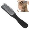 Peigne à boucles pour dames, brosse pour boucles, brosse à cheveux démêlante sans enchevêtrement pour femmes, Pour séparer le