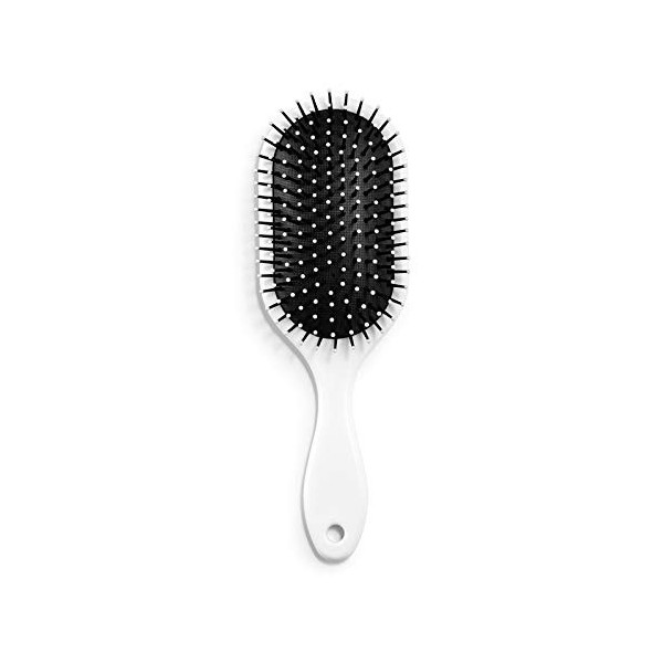 Brosse à cheveux démêlante en forme de chat mignon dans un trou, coussin dair, brosse à cheveux antistatique, avec poils dou