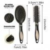 CUHZA Brosse à Cheveux, 2 Pièces Brosse à Cheveux Démêlante, Brosse de Massage Démêlante, Brosse Cheveux Anti Casse pour Femm