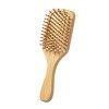 CEZARO - Brosse à cheveux démêlante haut de gamme en bois naturel | Femme, homme ou enfant | Couleurs : Beige Aveiro 