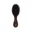 LArtisan Brossier - Brosse à Cheveux de Sac en Hêtre Massif - Petite Brosse Traditionnelle, 14 cm, 100% Naturelle, Pur Poils