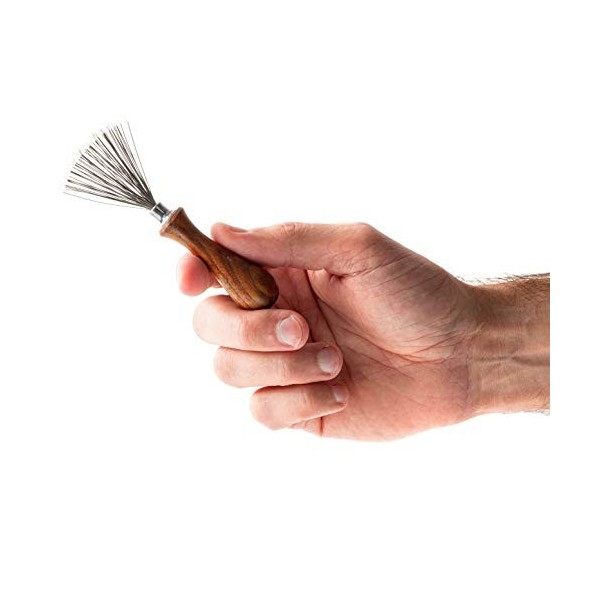 ZilberHaar - Nettoyant Brosse à Cheveux et à Barbe - Outil de Nettoyage pour Barbe et Cheveux - Râteau de Nettoyage Artisanal