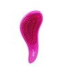 Aurore Beauté - Brosse à Cheveux Démêlante - Tous Types de Cheveux - Brosse à Cheveux Anti-Nœuds en Silicone - Noire et Rose