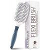 Osensia Brosse Démêlante Cheveux Flexi - Brosse Cheveux Anti-Nœuds - Brosse Cheveux Bouclés Favorisant la Brillance, Démêlage