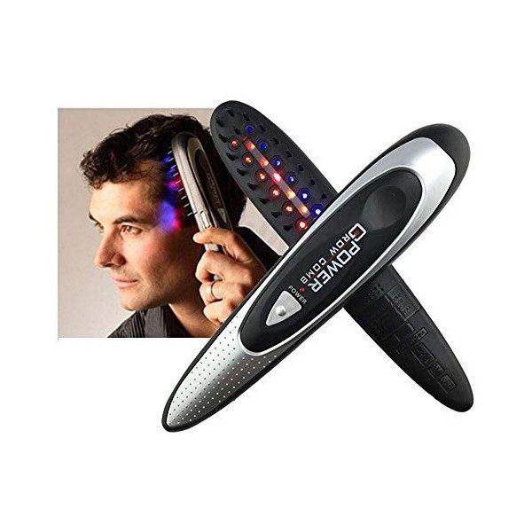 Brosse laser Power Grow Comb pour anti-chute de cheveux