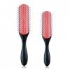 SJBAUTYO 2pcs Brosse démêlante,Brosses à cheveux,brosse curly,D4 9-Row D3 7-Row, Femme Homme Brushing Crepus Fins Magique De 