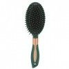 Brosse à Cheveux de Massage à Coussin Dair, Brosse à Cheveux Anti-frisottis pour Cheveux Bouclés ou Raides Tour 